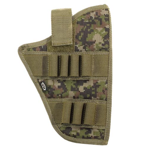 BT 08 Universal Paintball Holster Molle Woodland Digital Camo