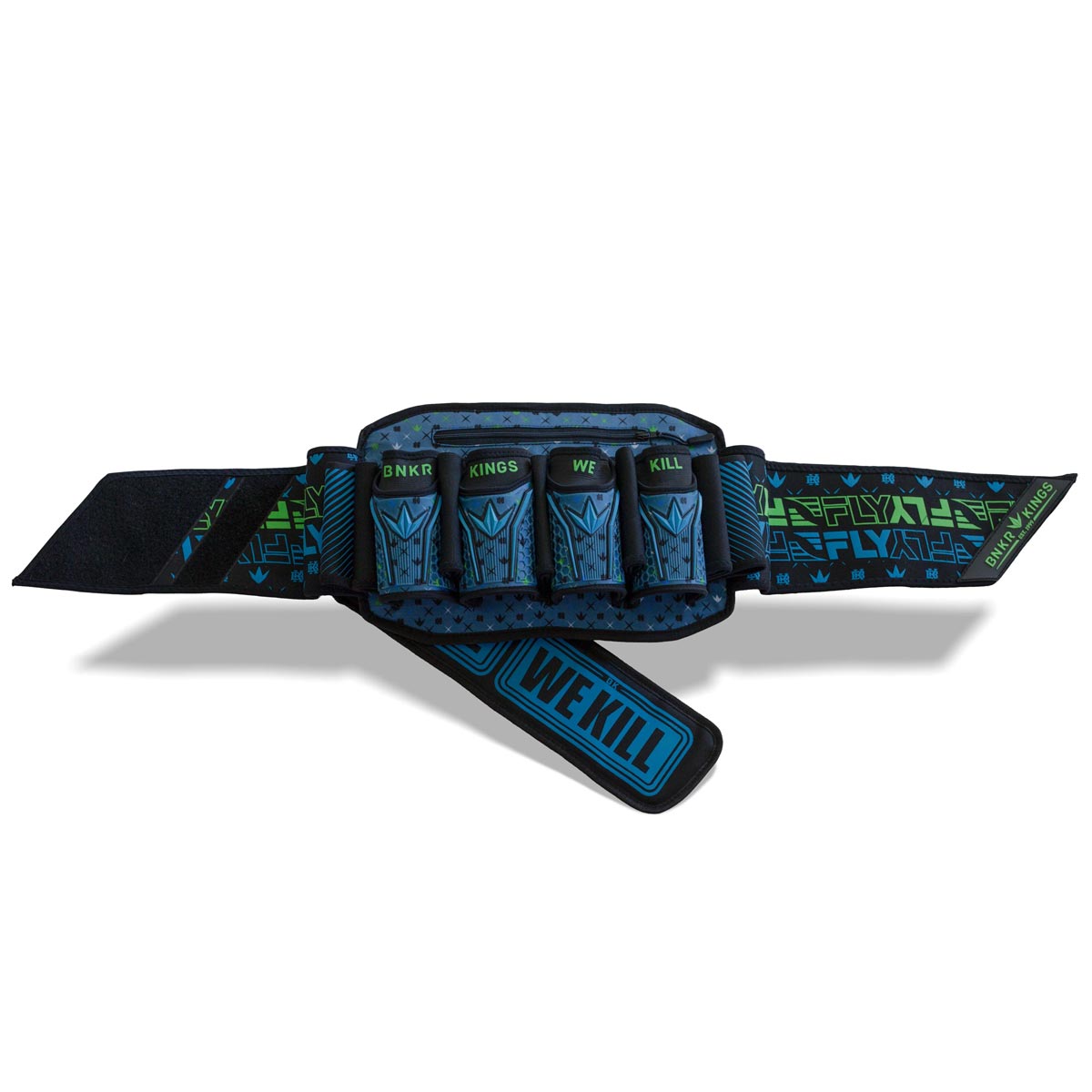 Bunkerkings Fly2 Pack Royal Teal 4+7