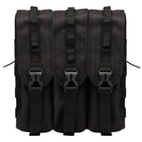 Dye 2011 Modular/Locking Paintball Pod Pouch Triple - Black