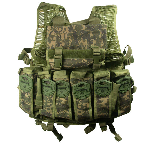 Tippmann Assault Paintball Vest Digi Camo