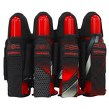 Valken Fate GFX 4+3 Paintball Harness Red Carbon