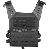 Valken Plate Carrier LC w Mag Pouches Black