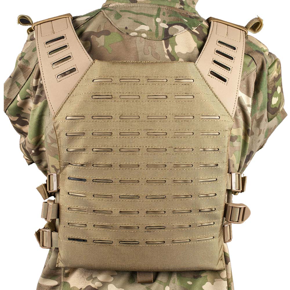 Valken Plate Carrier LC w Mag Pouches Tan