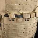 Valken Plate Carrier LC w Mag Pouches Tan