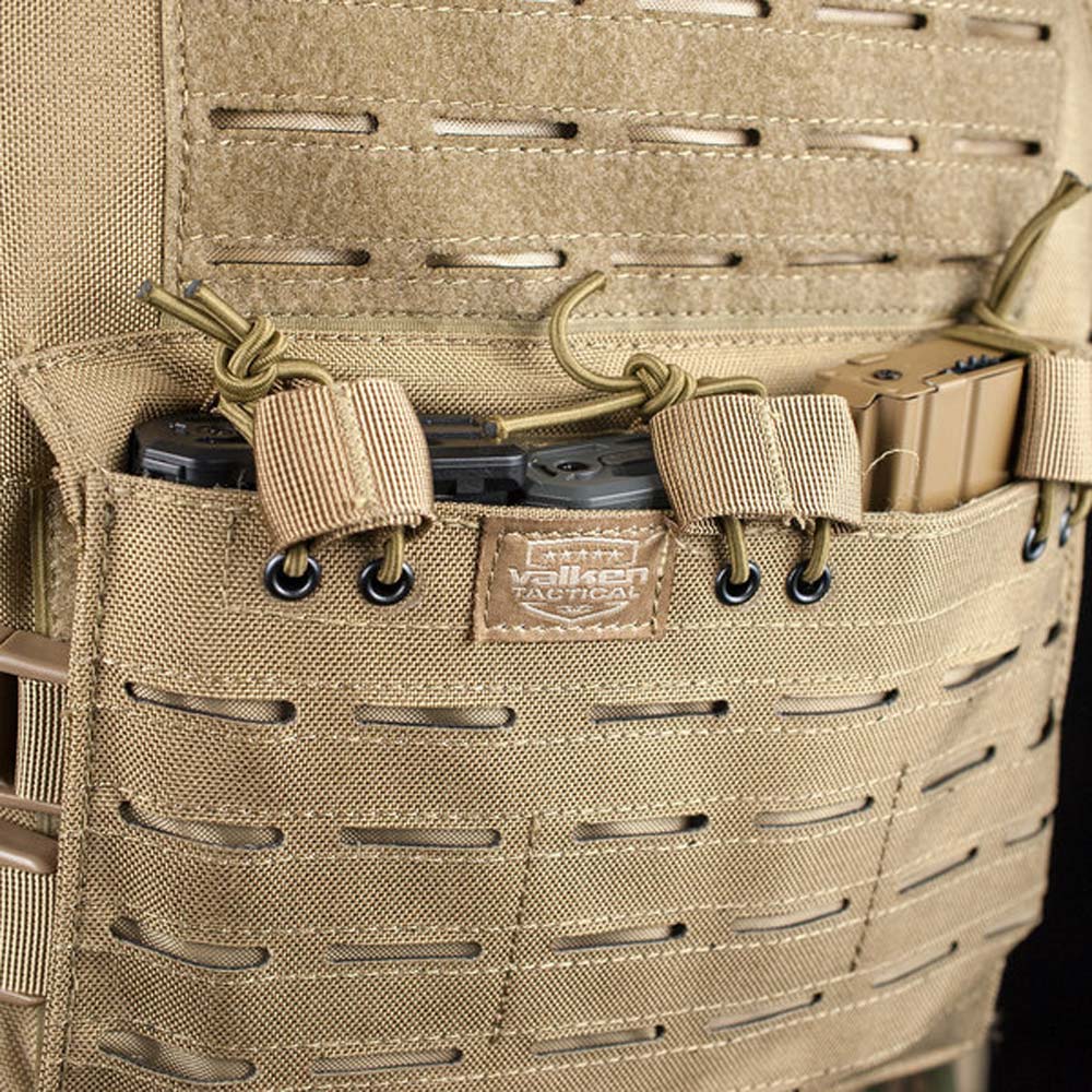 Valken Plate Carrier LC w Mag Pouches Olive