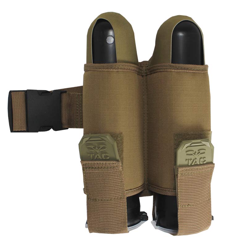 Valken Paintball Harness V-Tac 2 Pod Web Belt Tan