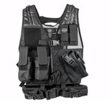 Valken Crossdraw Tactical Vest Black Youth