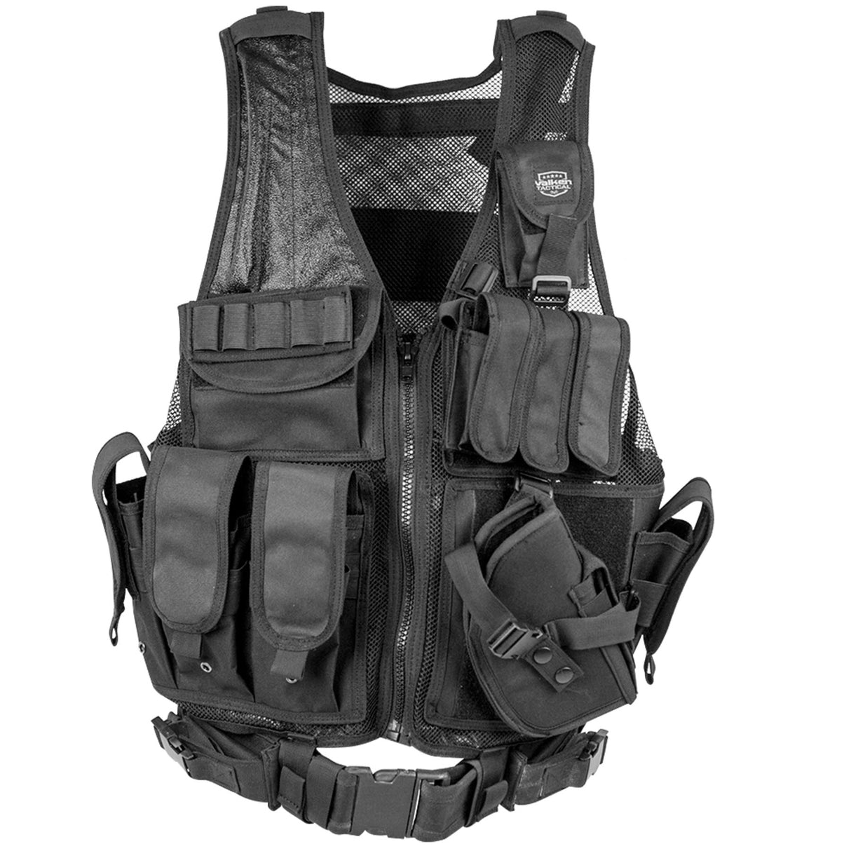 Valken Crossdraw Tactical Vest Black Adult