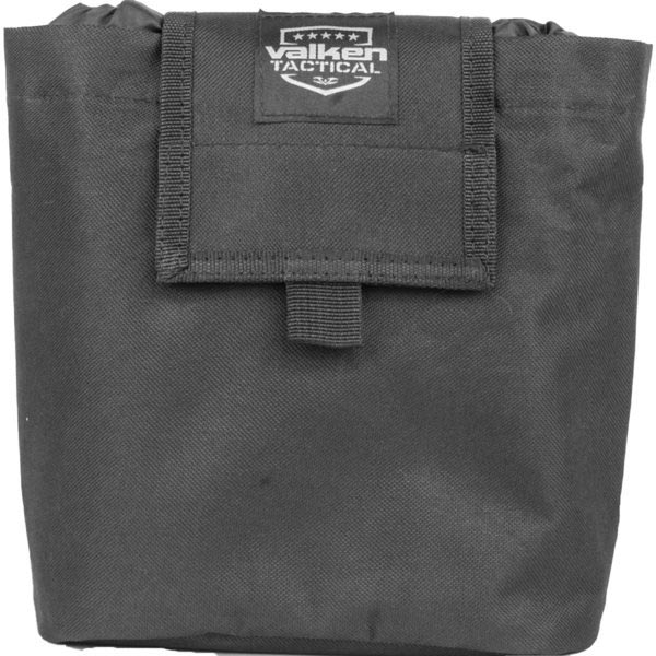 Valken Tactical Folding Dump Pouch Black