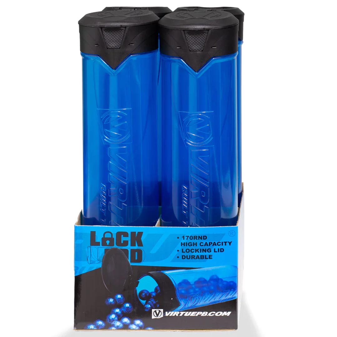 Virtue Lock Pods 170 Round 4 Pack Blue