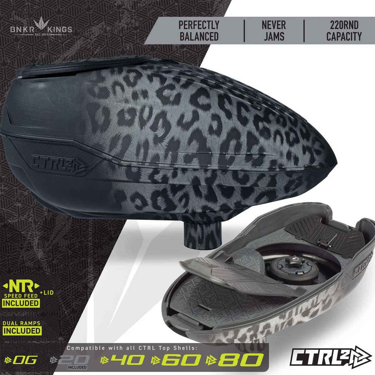 Bunkerkings CTRL2 Loader Black Leopard