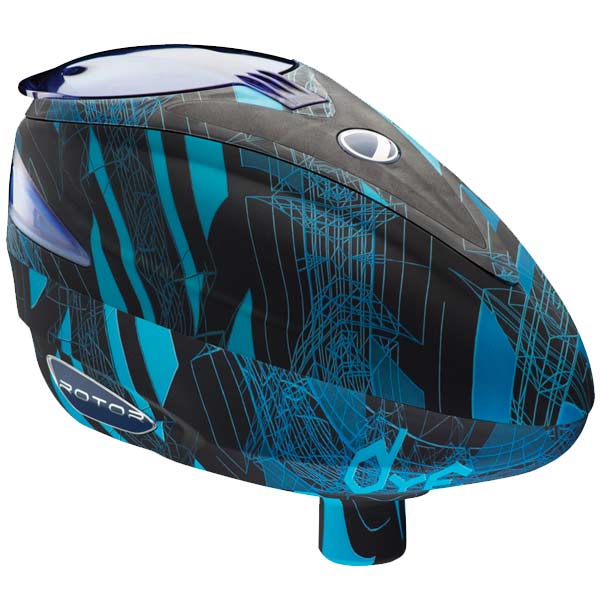 Dye Rotor Paintball Loader 2013 - Cubix Cyan