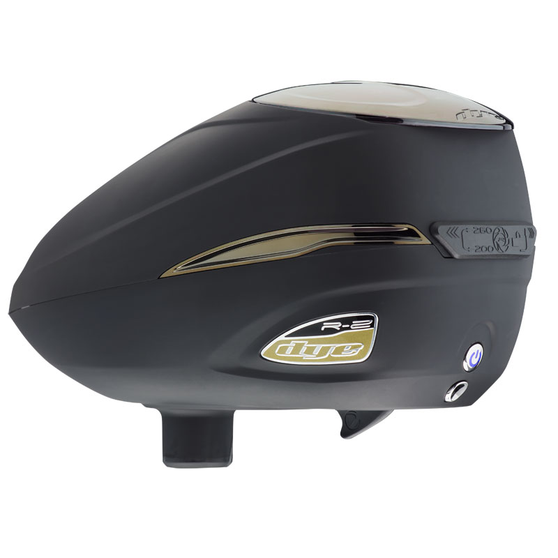 Dye Rotor R2 Paintball Loader Black Gold