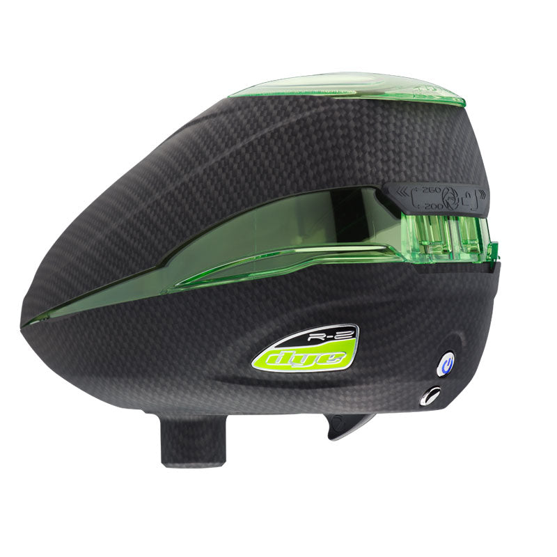 Dye Rotor R2 Paintball Loader - Carbon