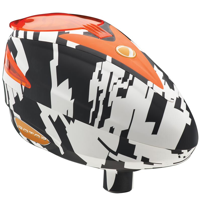 Dye Rotor Paintball Loader 2014 Airstrike Orange