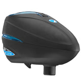 Dye Rotor R2 Paintball Loader - Black / Cyan