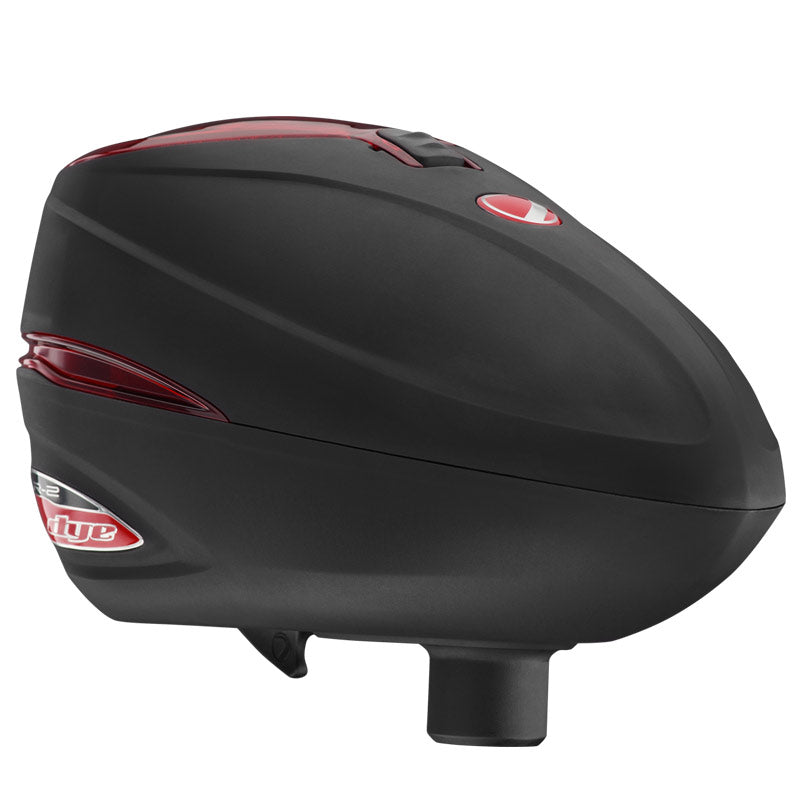 Dye Rotor R2 Paintball Loader - Black / Red