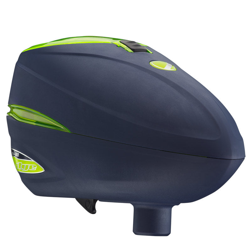 Dye Rotor R2 Paintball Loader Navy Lime