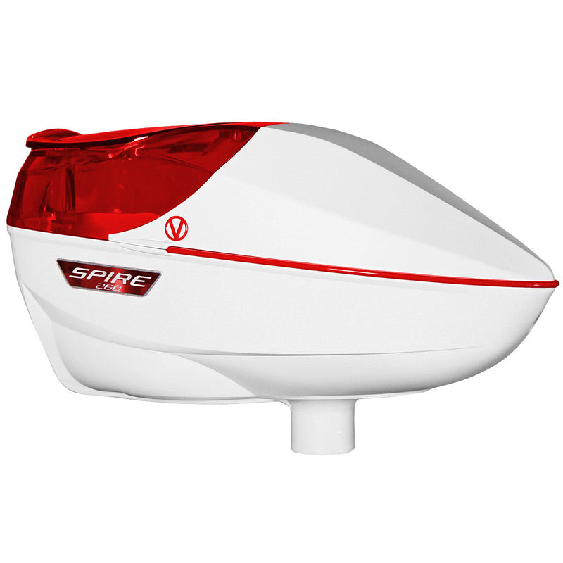 Virtue Spire 260 Paintball Hopper White Red