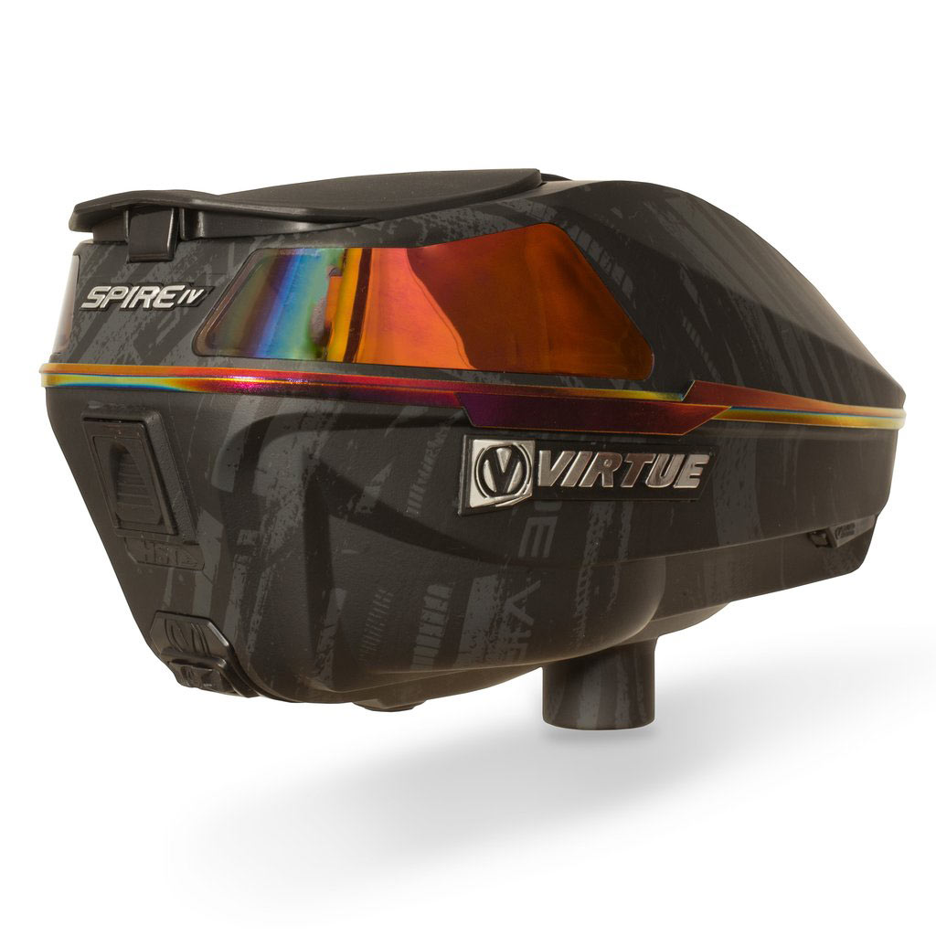 Virtue Spire 4 Paintball Loader Graphic Fire