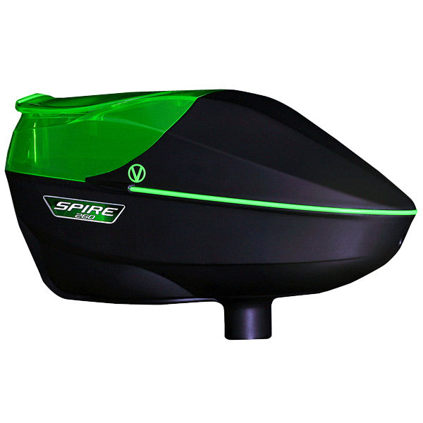 Virtue Spire 260 Paintball Hopper Black Lime