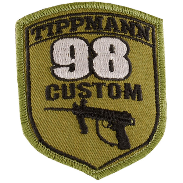 Tippmann 98 Paintball Custom Patch With Velcro