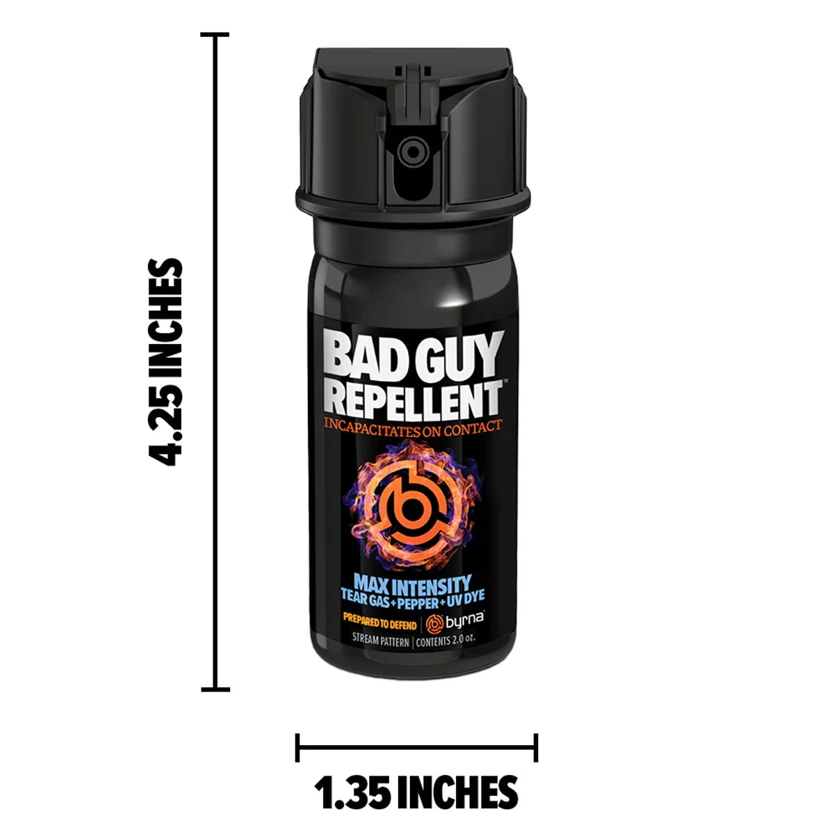 Byrna BGR MAX Pepper Spray Repellent 2oz