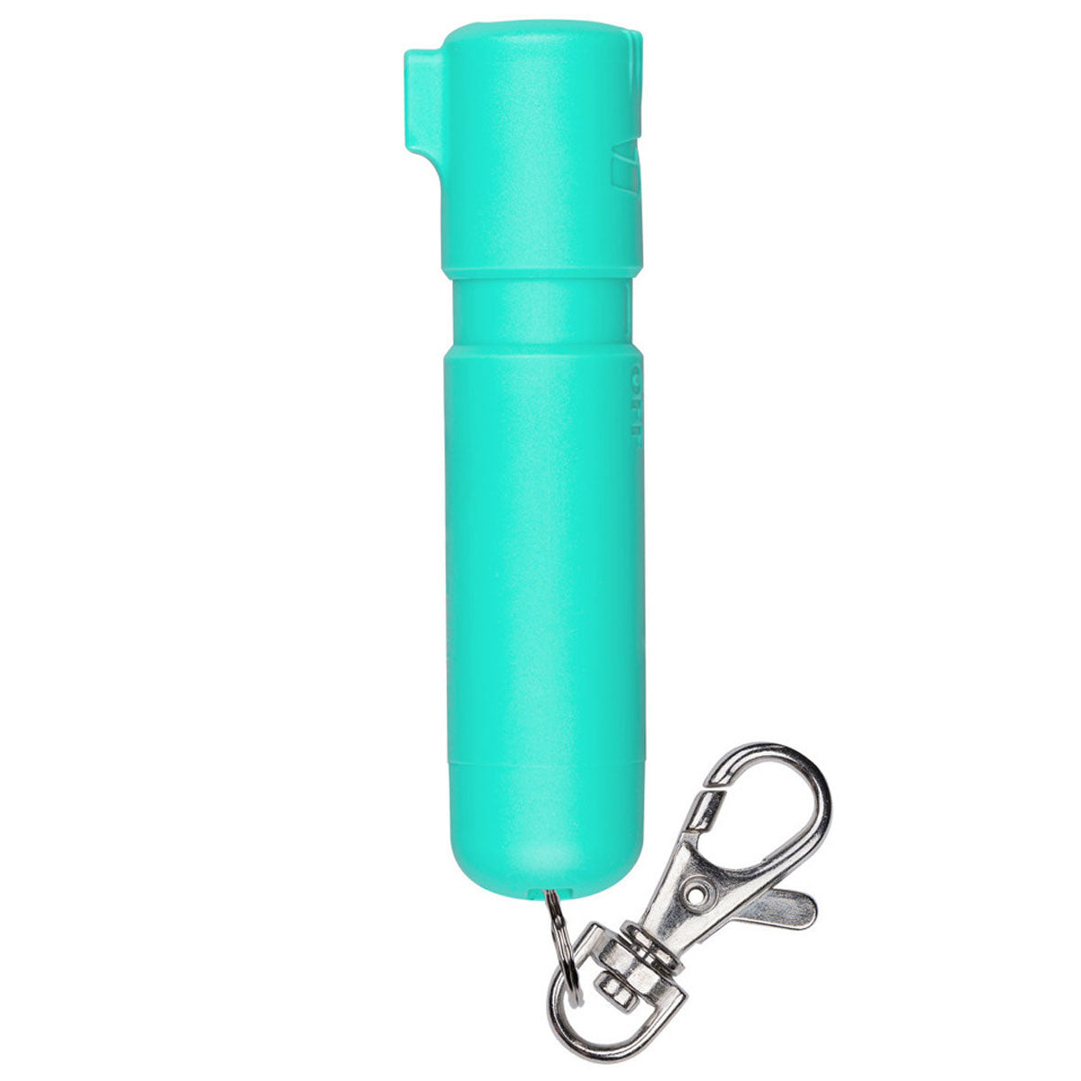 Sabre Mighty Discreet Pepper Spray with Snap Clip Keychain Mint