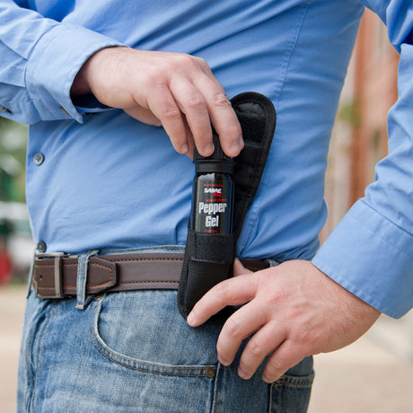 Sabre Tactical Pepper Gel Flip Top with Holster