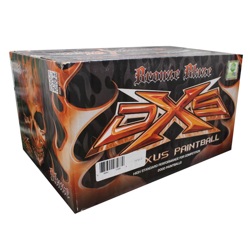 Draxxus Bronze 2000 Rounds Digital Green Shell - Orange Fill