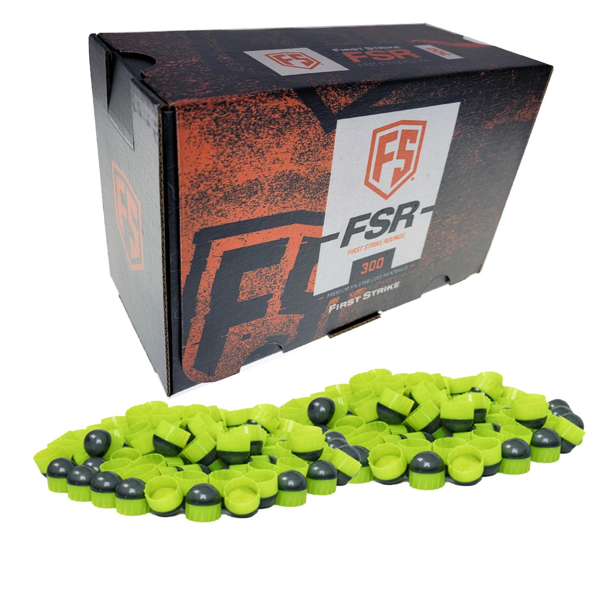 First Strike Rounds 300 Count Smoke Green Shell Green Fill