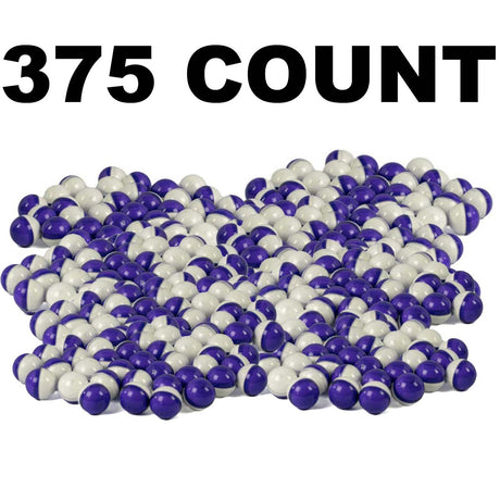 375 Count Inert Projectiles .68 Caliber USP Purple Clear Shell White Powder Fill