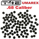 Umarex T4E Hard Rubber Balls .68 Caliber 100 Count