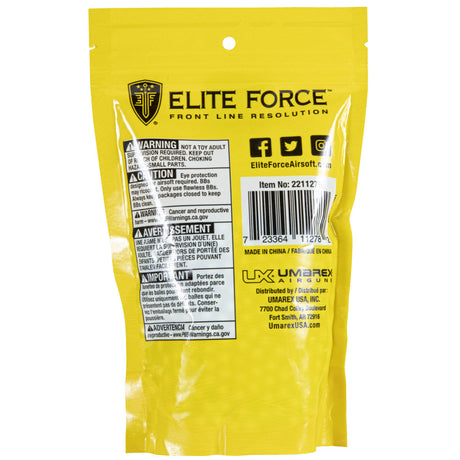 Elite Force Tracer 6MM .25G Airsoft BBs Light Green 1000CT