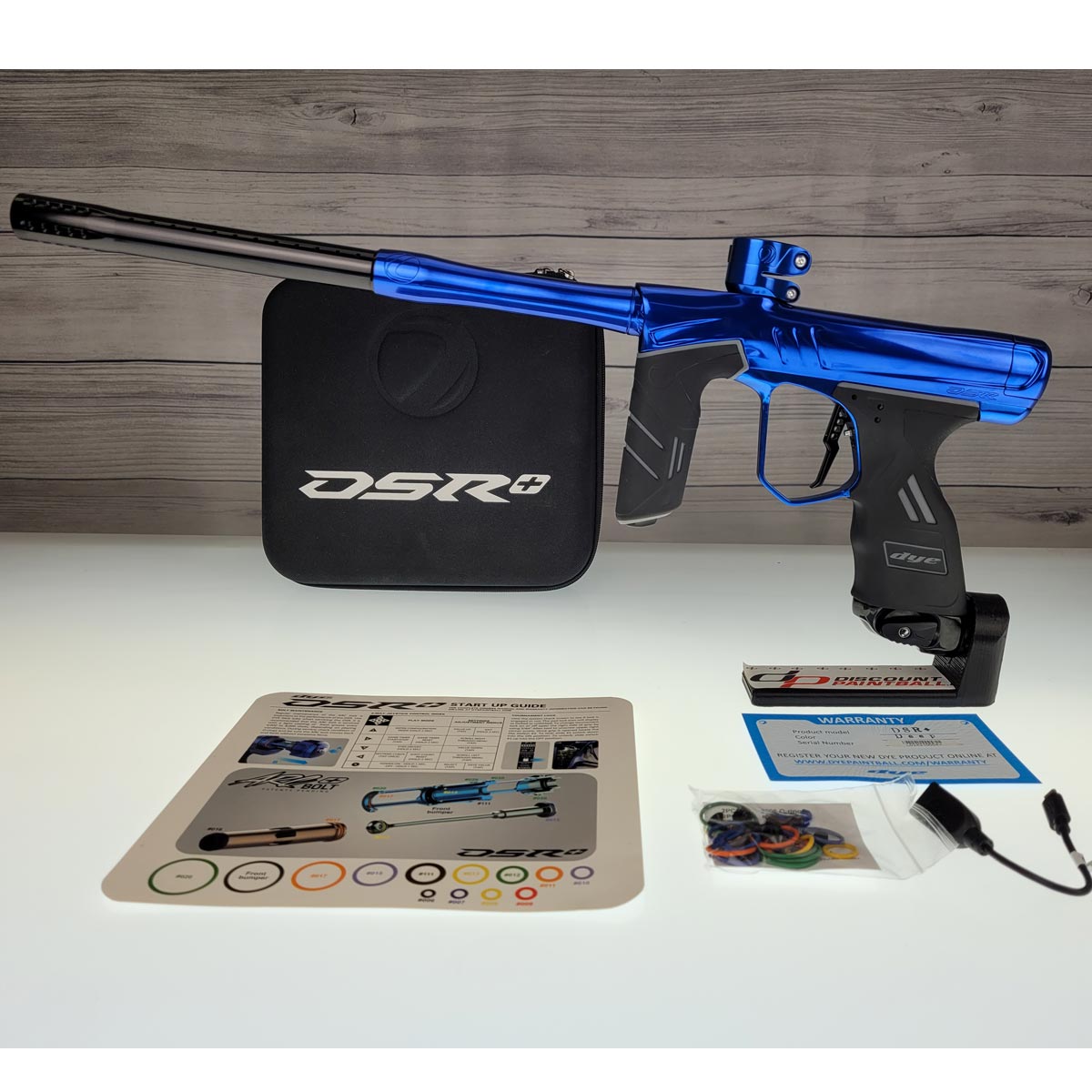 Dye DSR+ Paintball Marker Blue w Case USED