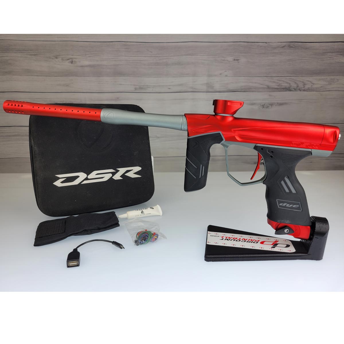 Dye DSR Paintball Marker Red USED