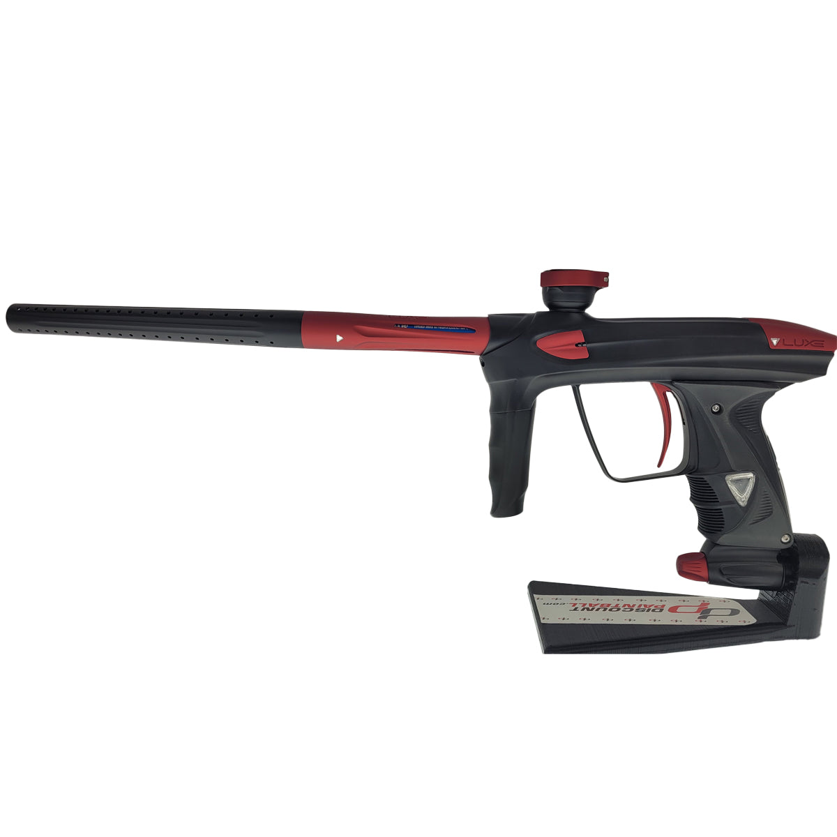 DLX Luxe 2.0 Paintball Marker Black/Red w Case USED