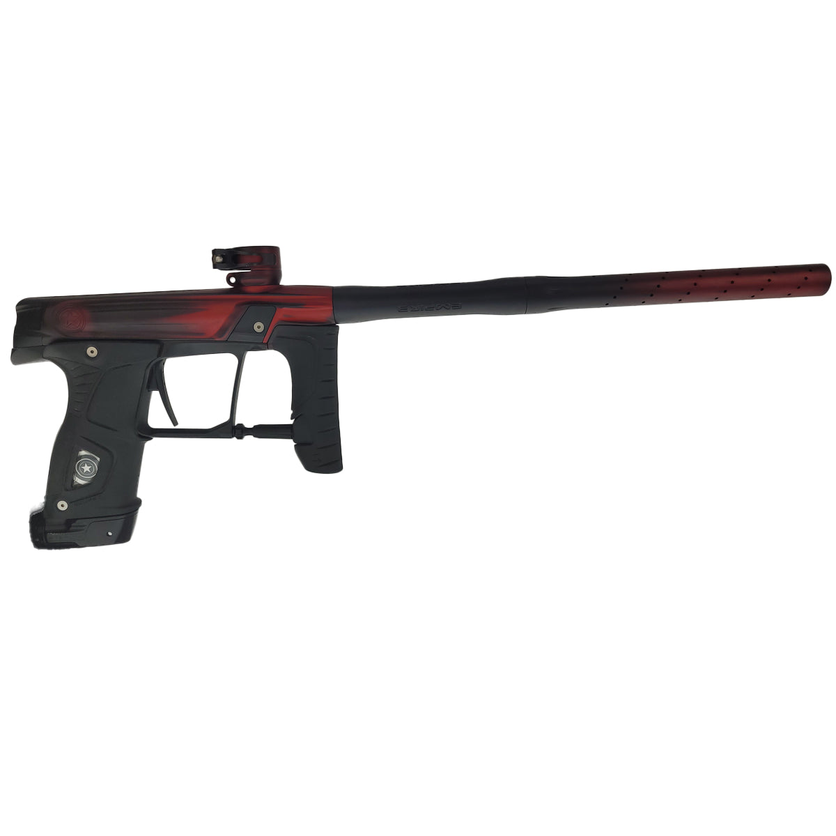 Eclipse GI Sportz Stealth 160R Paintball Marker Black Red Fade w Mech Frame USED