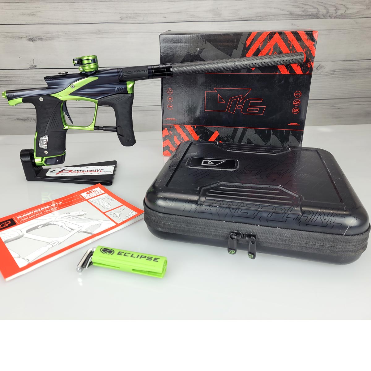 Planet Eclipse LV1.6 Paintball Gun Emerald USED