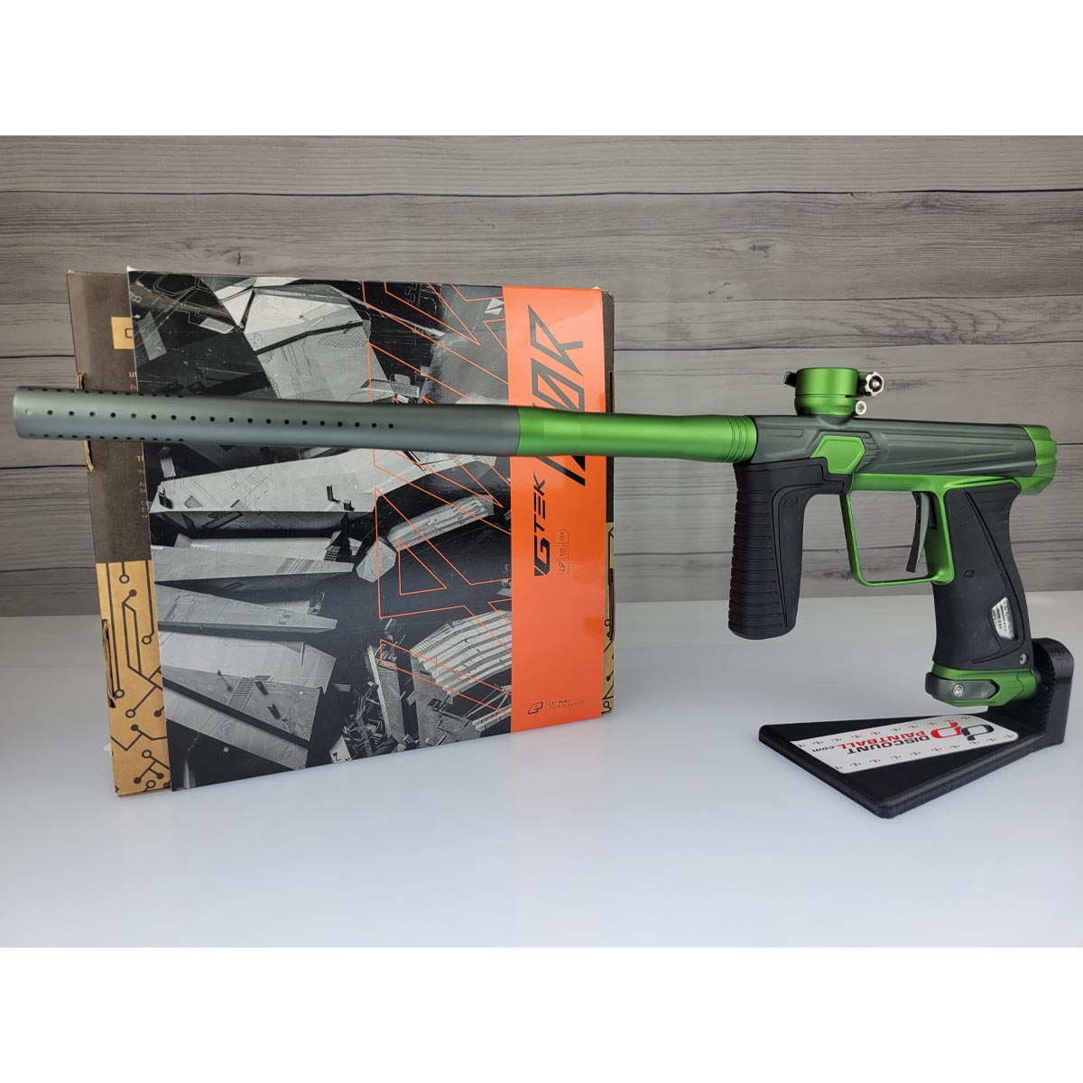 Planet Eclipse 180R Paintball Marker Gray Green USED