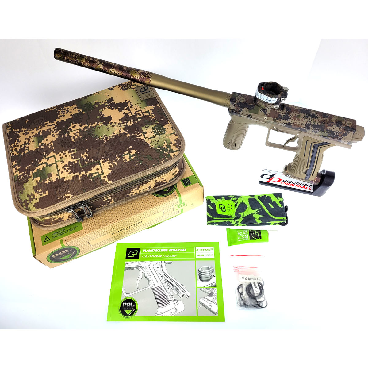 Planet Eclipse Etha 2 PAL Paintball Marker HDE Camo USED