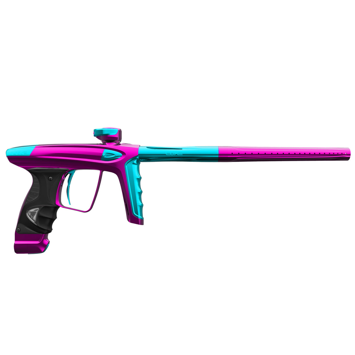 DLX Luxe Ice Paintball Gun Gloss Pink Gloss Teal