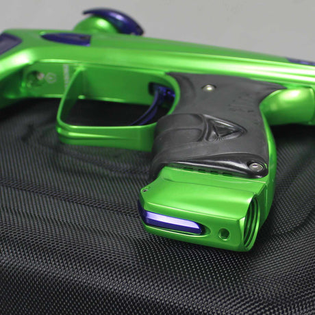 DLX Luxe Ice Paintball Gun Slime Green Purple Accents