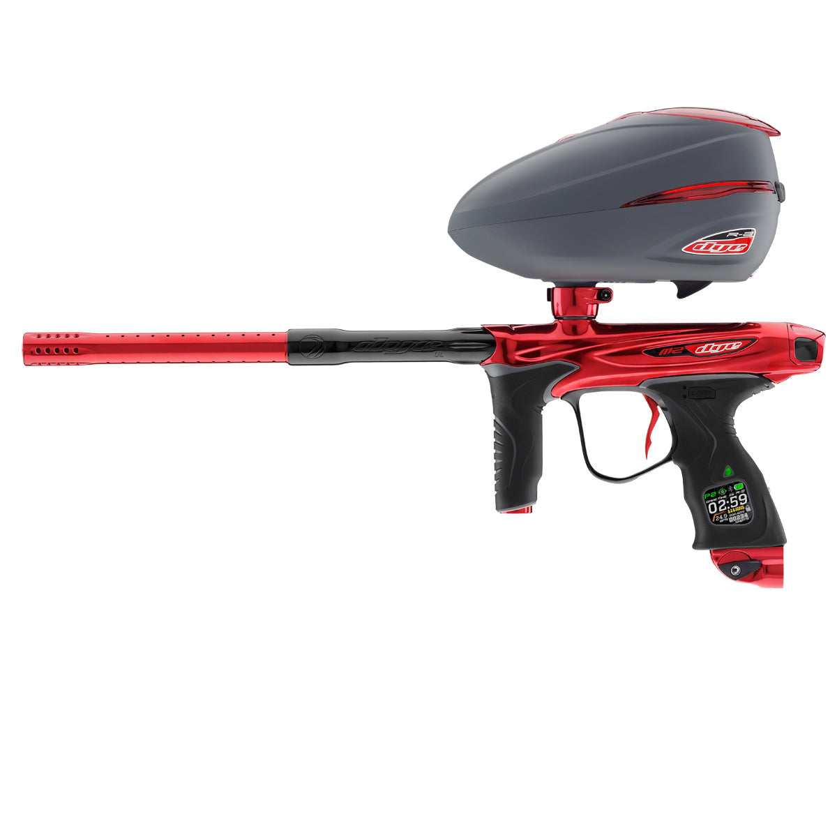 Dye M2 Mosair Paintball Marker - Red Rum