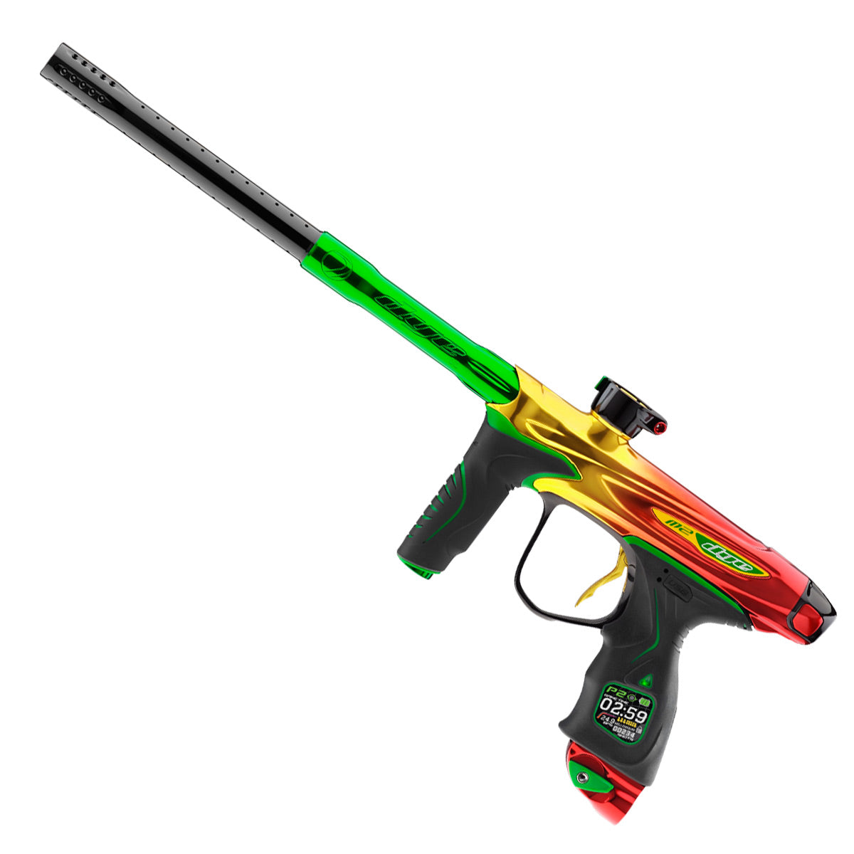 Dye M2 Paintball Marker - Rasta