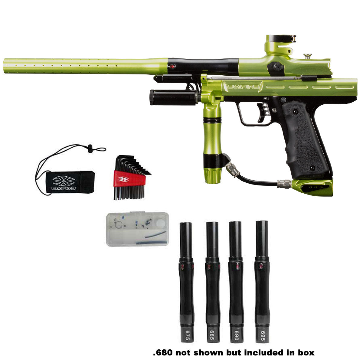 Empire Resurrection Autococker Polished Lime Black *Blemished*