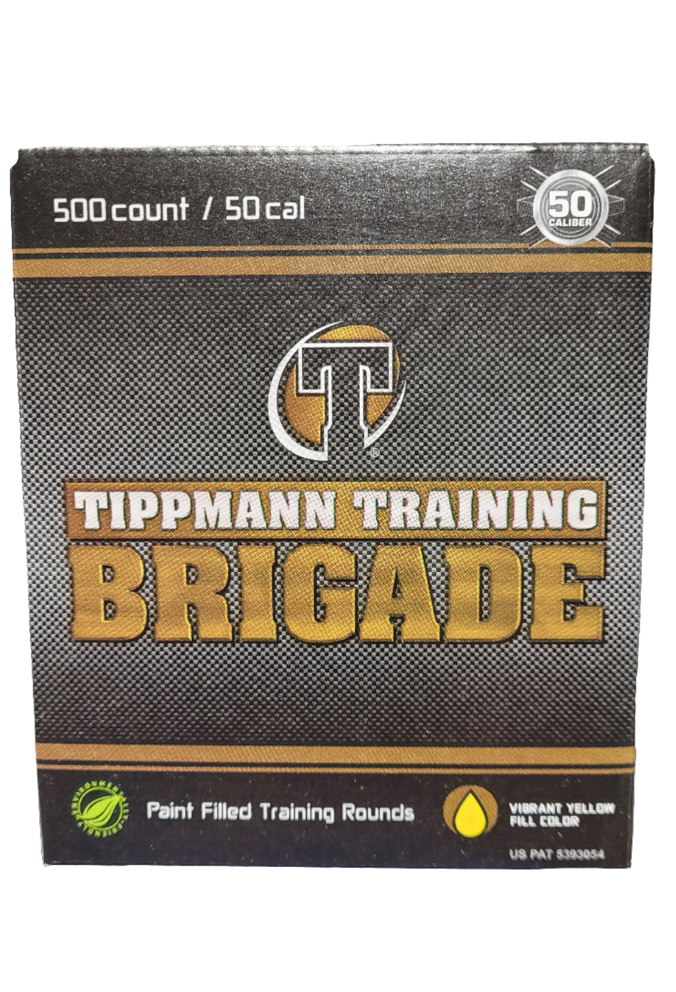 Tippmann Brigade Training .50 Caliber Paintballs 500 Rounds Yellow