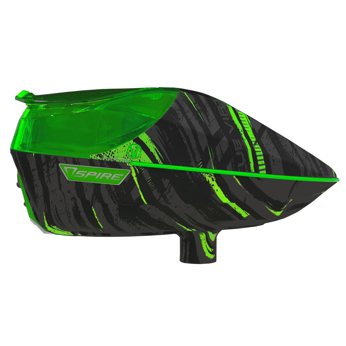 Virtue Spire 200 Paintball Hopper Graphic Lime