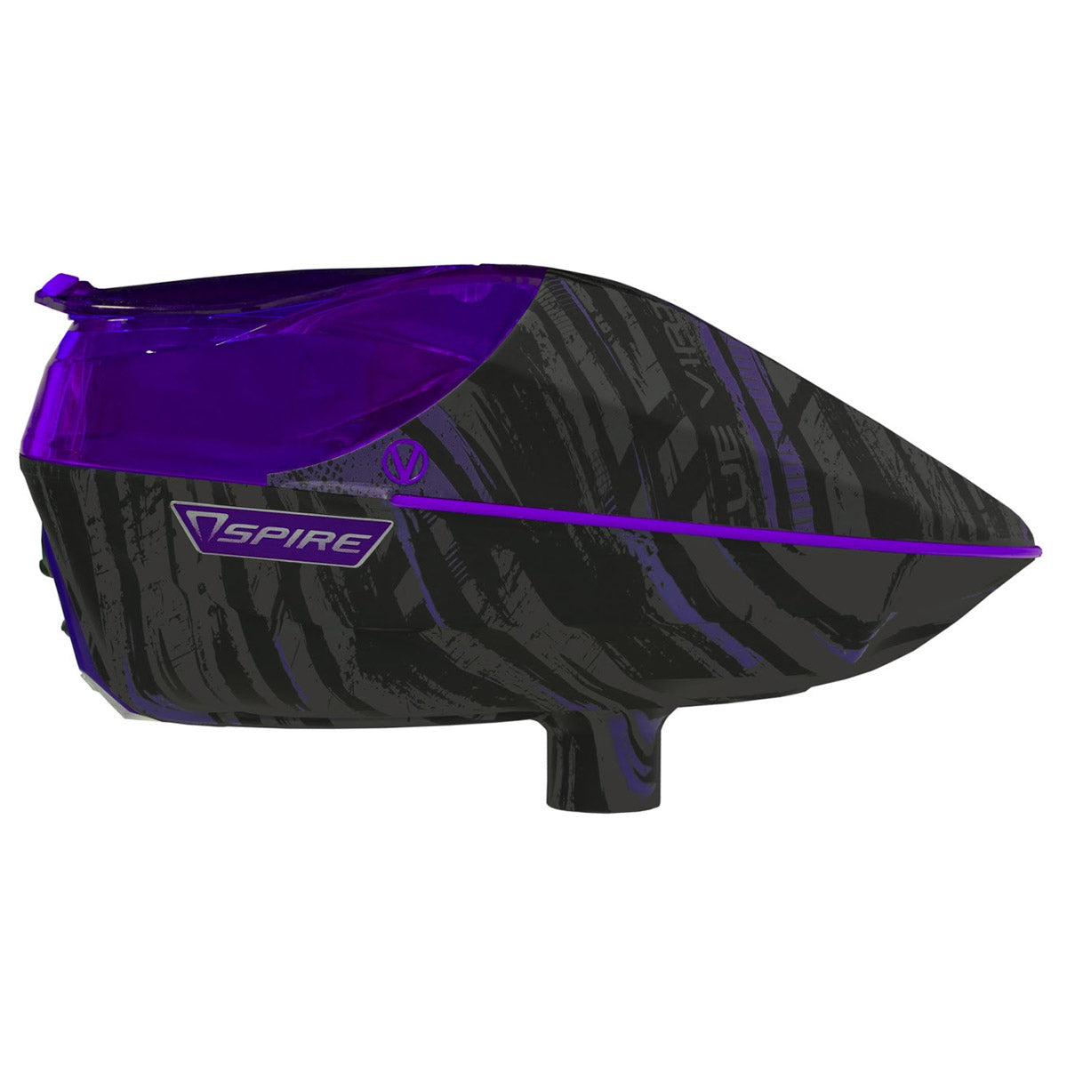 Virtue Spire 200 Paintball Hopper Graphic Purple