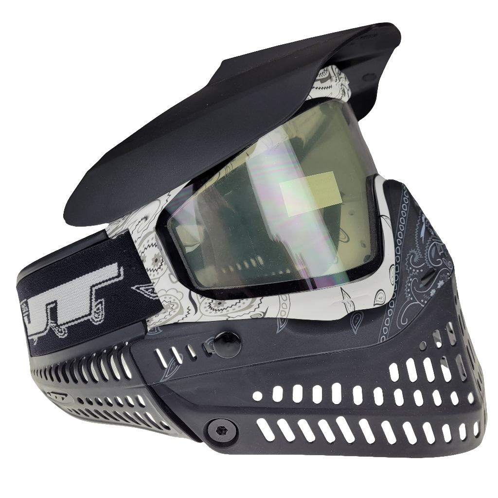 JT Proflex Bandana Goggle LE White Black